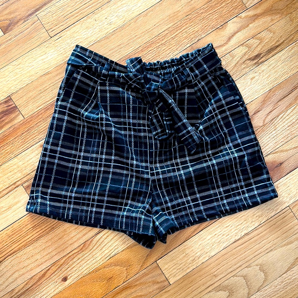 Plaid shorts